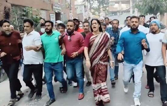 অবরোধের ১ম দিন; ভোরের মিছিলে নিপুণ