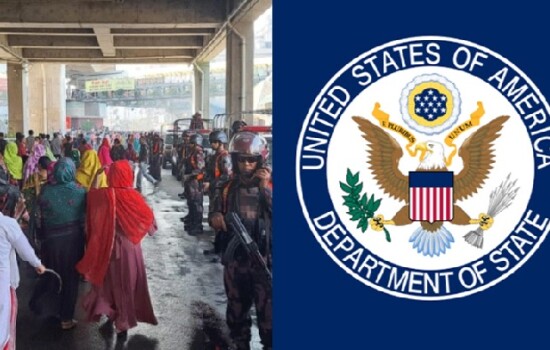 শ্রমিকদের ওপর চালানো সহিংসতায় যুক্তরাষ্ট্রের নিন্দা