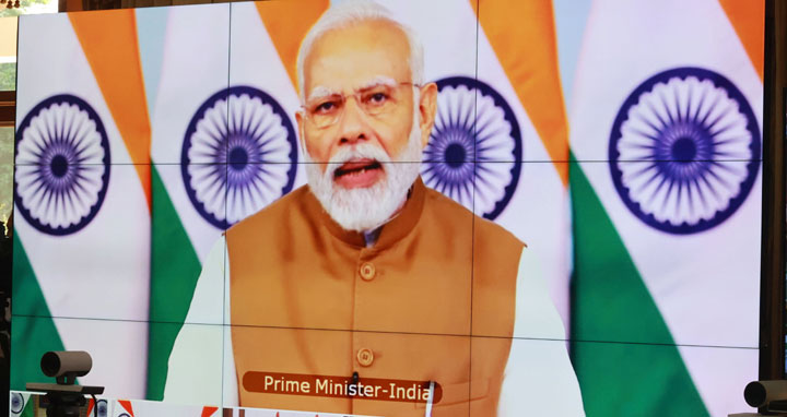 ‘স্মার্ট বাংলাদেশ’ গড়তে ভারতের সহযোগিতা অব্যাহত থাকবে : মোদি