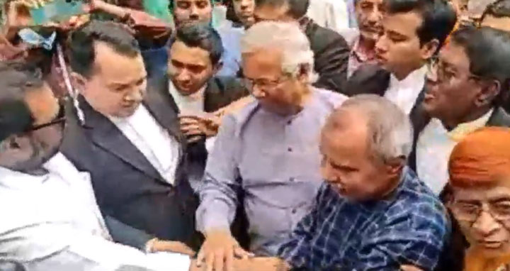 নিজেকে নির্দোষ দাবি করলেন ড. ইউনূস