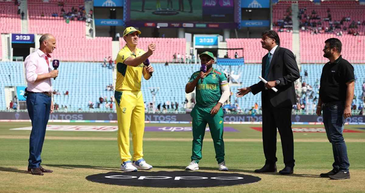 টস জিতে ব্যাটিংয়ে দক্ষিণ আফ্রিকা