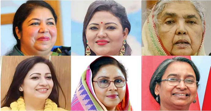 নৌকার টিকেট নিয়ে লড়বেন যেসব নারী