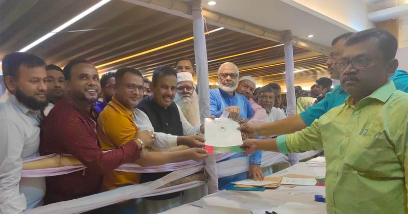 কুমিল্লা-১ আসনে দলীয় মনোনয়ন জমা দিলেন ইন্জিনিয়ার  আবদুস সবুর