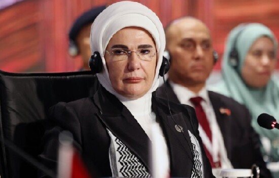 বিশ্বের নীরবতায় গাজায় মানবাধিকার পদদলিত হচ্ছে: তুরস্কের ফার্স্ট লেডি