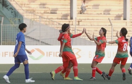 সিঙ্গাপুরকে উড়িয়ে দুর্দান্ত জয় বাংলাদেশের