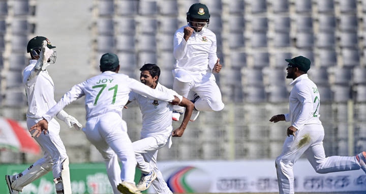 কিউইদের বিপক্ষে বাংলাদেশের ঐতিহাসিক টেস্ট জয়