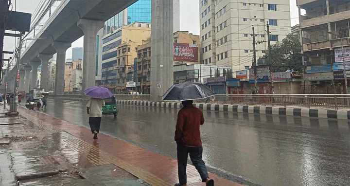 দেশজুড়ে বৃষ্টিপাত, অব্যাহত থাকবে দিনভর