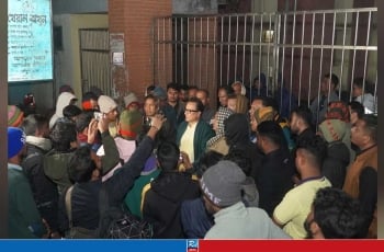 স্বতন্ত্র প্রার্থীর প্রচারণায় বাধা ও লাঞ্ছিত করার