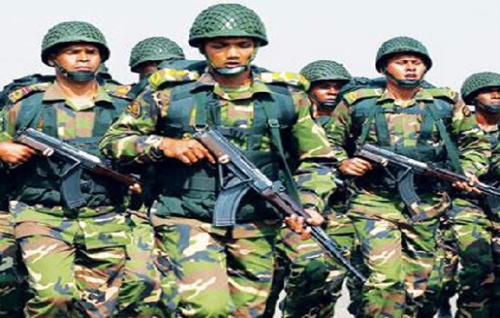 বুধবার মাঠে নামছে সশস্ত্র বাহিনী