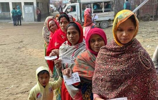 জাতীয় সংসদ নির্বাচনের ভোটগ্রহণ শুরু