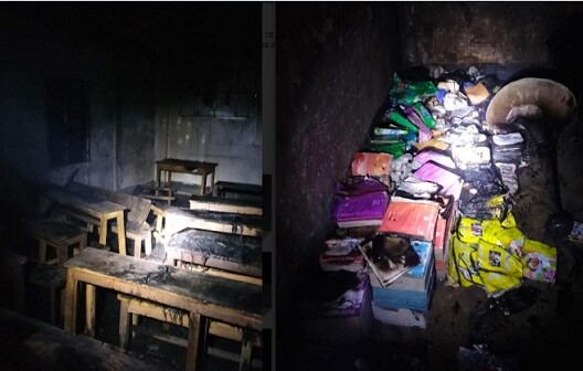 গাজীপুরে ভোটকেন্দ্রসহ দুই স্কুলে অগ্নিসংযোগ