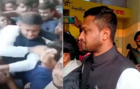 মেজাজ হারিয়ে যুবককে কষে চড় মারলেন সাকিব