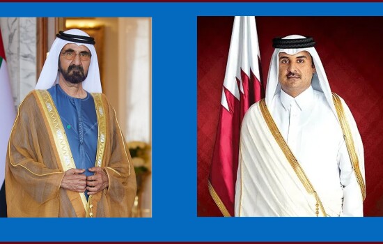 শেখ হাসিনাকে অভিনন্দন জানালেন আমিরাতের প্রধানমন্ত্রী ও কাতারের আমির