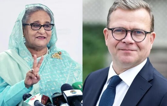 শেখ হাসিনাকে ফিনল্যান্ডের প্রধানমন্ত্রীর অভিনন্দন