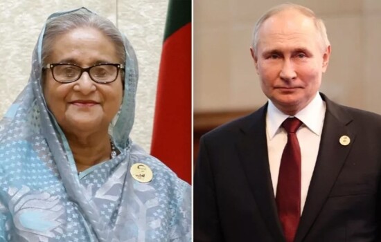 প্রধানমন্ত্রীকে অভিনন্দন জানালেন ভ্লাদিমির পুতিন