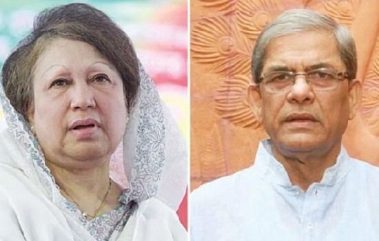 খালেদা জিয়ার সঙ্গে মির্জা ফখরুলের সাক্ষাৎ