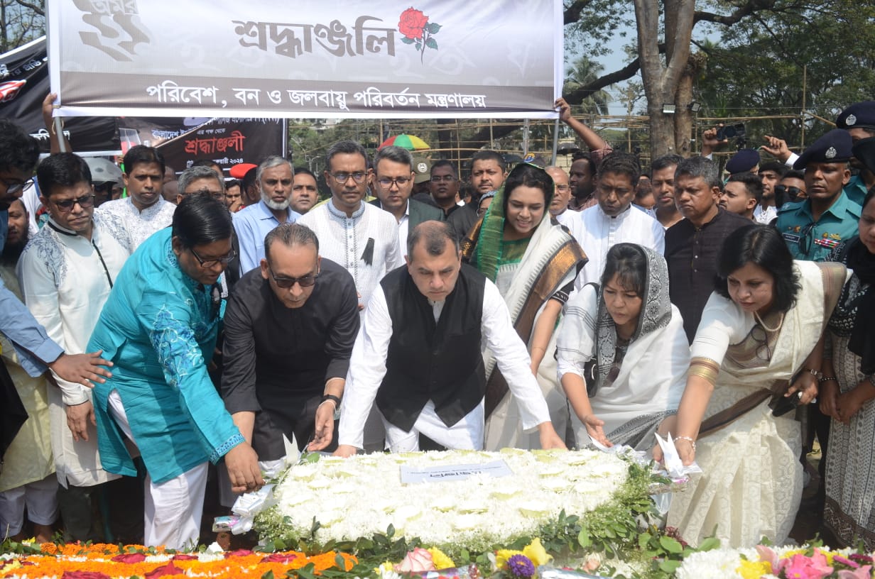 বাংলাকে জাতিসংঘের দাপ্তরিক ভাষা করতে হবে। – পরিবেশমন্ত্রী সাবের হোসেন চৌধুরী