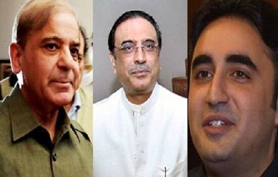 শেহবাজ, জারদারি ও বিলাওয়ালের বৈঠক