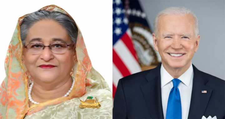 শেখ হাসিনাকে বাইডেনের চিঠি, দিলেন প্রতিশ্রুতি