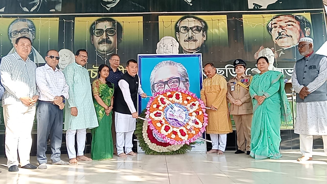 বাঙালিপ্রেমী বঙ্গবন্ধুর বজ্রকণ্ঠস্বর পশ্চিম পাকিস্তানিদের হৃদপিণ্ড কাঁপিয়ে দিয়েছিল —পার্বত্য প্রতিমন্ত্রী কুজেন্দ্র লাল ত্রিপুরা