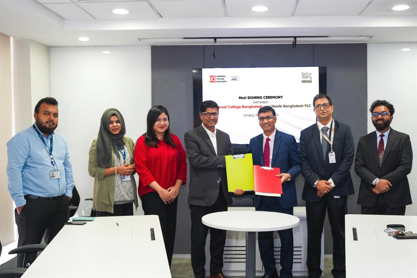 *দক্ষ মানবসম্পদের বিকাশে ইউসিবি ও নেসলে বাংলাদেশের অংশীদারিত্ব*