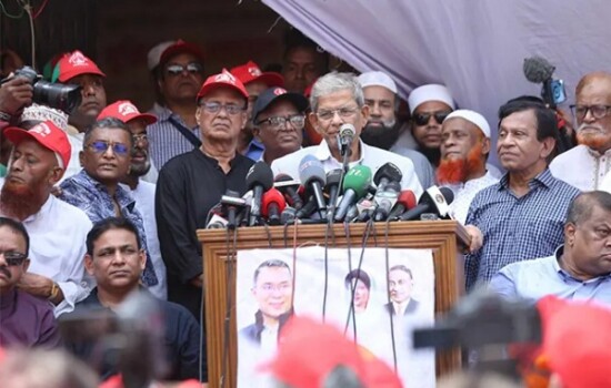 বাংলাদেশের মানুষ কোনো দেশের প্রভুত্ব মেনে নেবে না: মির্জা ফখরুল