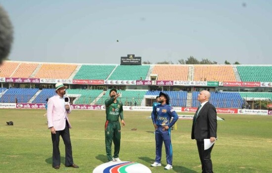 সিরিজ জয়ের মিশনে টস হেরে ব্যাটিংয়ে বাংলাদেশ