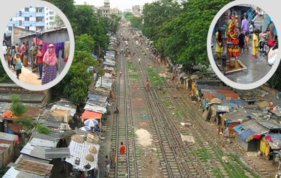 ঢাকার বস্তিতে বসবাসকারী অধিকাংশই বরিশালের : জরিপ