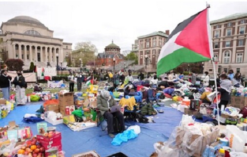 ইসরাইলবিরোধী বিক্ষোভ ছড়িয়ে পড়ছে মার্কিন বিশ্ববিদ্যালয়গুলোতে