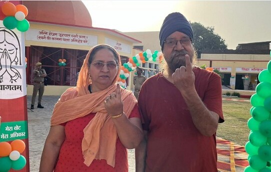 ভারতের লোকসভা নির্বাচনে ভোট শুরু