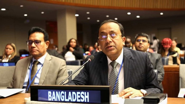 শান্তিচুক্তির পর থেকে পার্বত্য চট্টগ্রাম অঞ্চলের সার্বিক উন্নয়নে অসামান্য পরিবর্তন ঘটেছে —জাতিসংঘে পার্বত্য সচিব মো. মশিউর রহমান এনডিসি