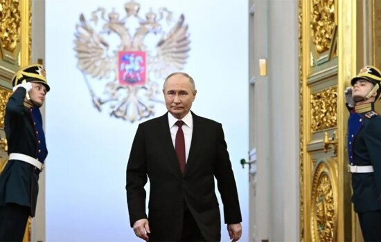 ৫ম বারের মতো প্রেসিডেন্টের শপথ নিলেন পুতিন