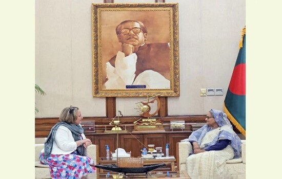 রোহিঙ্গা প্রত্যাবাসনে যুক্তরাজ্যের সহায়তা চেয়েছেন প্রধানমন্ত্রী