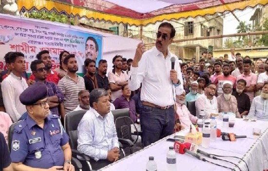 ডিএনডি এলাকায় মসজিদে ঢুকেছে বাথরুমের পানি: শামীম ওসমান