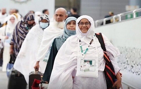 সৌদি পৌঁছেছেন ৫৩১৮০ হজযাত্রী, ৮ জনের মৃত্যু