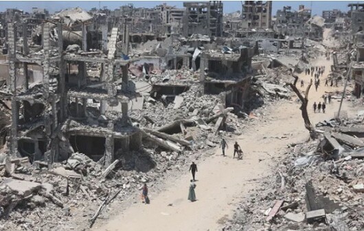 গাজায় ধ্বংসস্তূপের নিচে লাশ আর লাশ