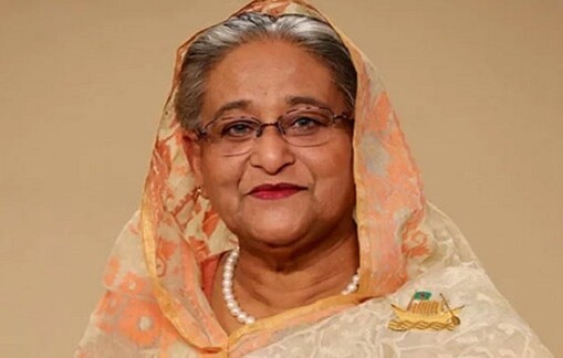 বিটিভি ভবনের ক্ষয়ক্ষতি পরিদর্শনে প্রধানমন্ত্রী শেখ হাসিনা