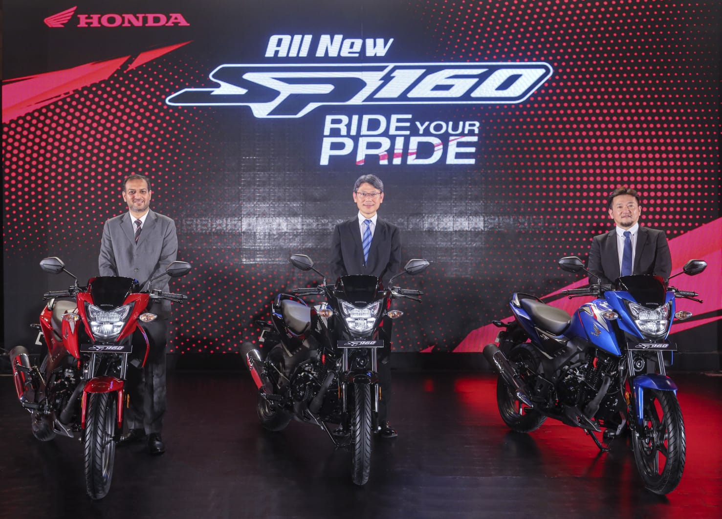 বাজারে এলো পিজিএম-এফআই প্রযুক্তির নতুন হোন্ডা এসপি ১৬০