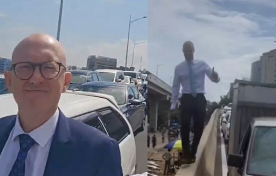 সড়কে গাড়ি ফেলে হেঁটে-সিএনজিতে সংসদে গেলেন ইইউ রাষ্ট্রদূত!