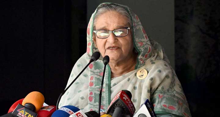 দেশকে ভিক্ষুকের জাতিতে পরিণত করতেই এ সহিংসতা : প্রধানমন্ত্রী