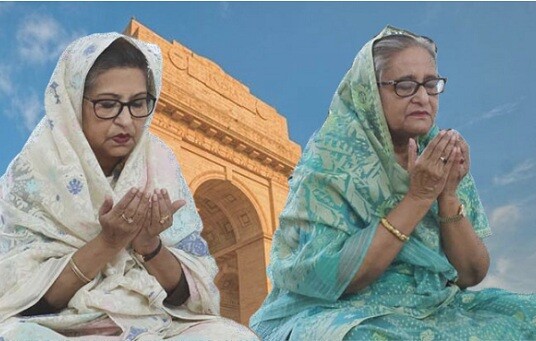 দিল্লিতে যে পরিচয়ে ‘সেফ হাউসে’ রাখা হয়েছে হাসিনা-রেহনাকে