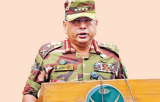 নির্বাহী আদেশ ছাড়া গুলি না ছুড়ার নির্দেশ সেনাপ্রধানের