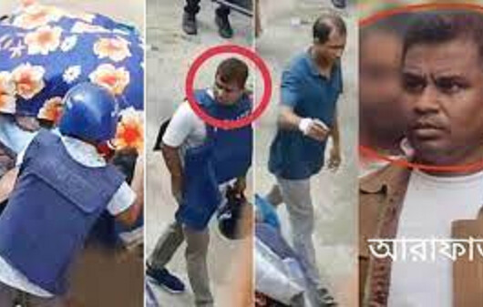 পুলিশের গাড়িতেই পুড়িয়ে দেওয়া হয় ভ্যানের আন্দোলনকারীদের সেই মরদেহগুলো