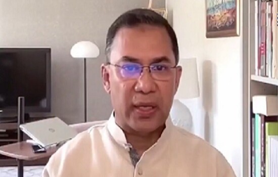 বিএনপির সমাবেশে বক্তব্য দিচ্ছেন তারেক রহমান