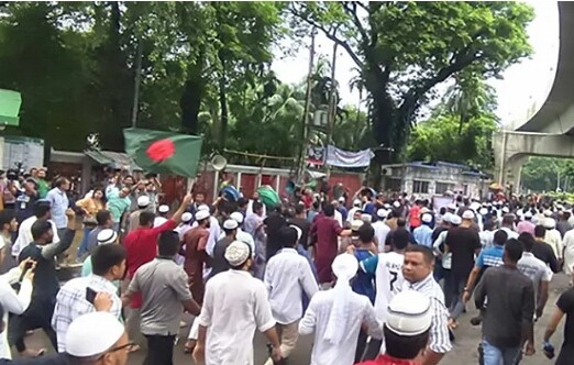 বায়তুল মোকাররম-সায়েন্সল্যাব-উত্তরায় গণমিছিল, হাজার হাজার শিক্ষার্থী-জনতার অংশগ্রহণ