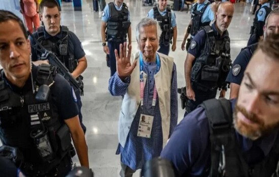 ফ্রান্স থেকে বাংলাদেশের পথে বিশেষ নিরাপত্তায় ড. মুহাম্মদ ইউনূস