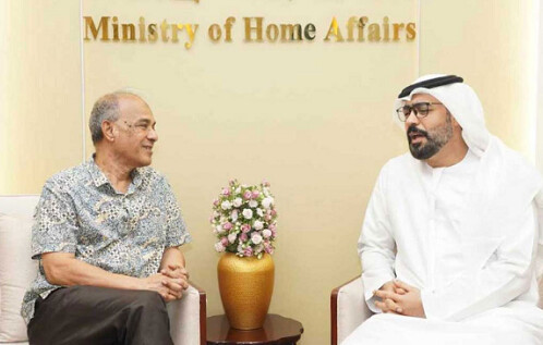 আমিরাত রাষ্ট্রদূতের মুখে প্রশংসা, আরও জনশক্তি নেওয়ার আহ্বান উপদেষ্টার