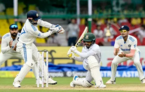 কানপুর টেস্ট: বৃষ্টির কারণে আগেই শেষ হলো প্রথম দিনের খেলা