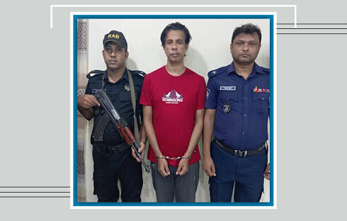 ব্রাহ্মণবাড়িয়ায় স্বেচ্ছাসেবক লীগ নেতা গ্রেফতার