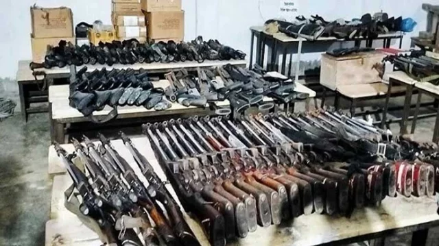 *যৌথ অভিযানে ২৬ দিনে ২৪৩ অস্ত্র উদ্ধার, গ্রেফতার ১১০*